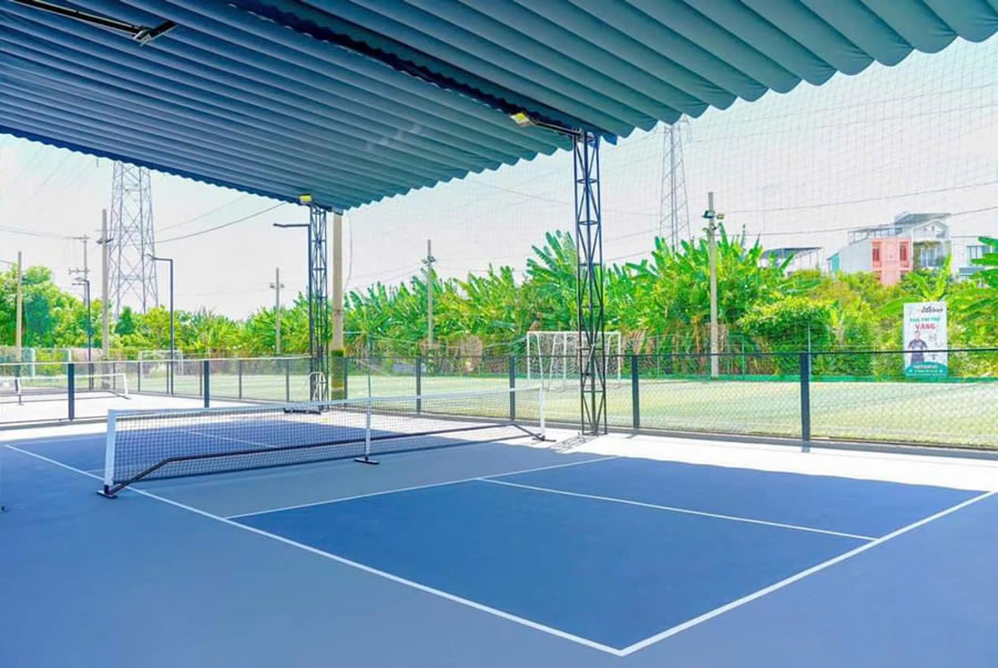 Thi công Sơn sân Pickleball Vinh Nghệ An